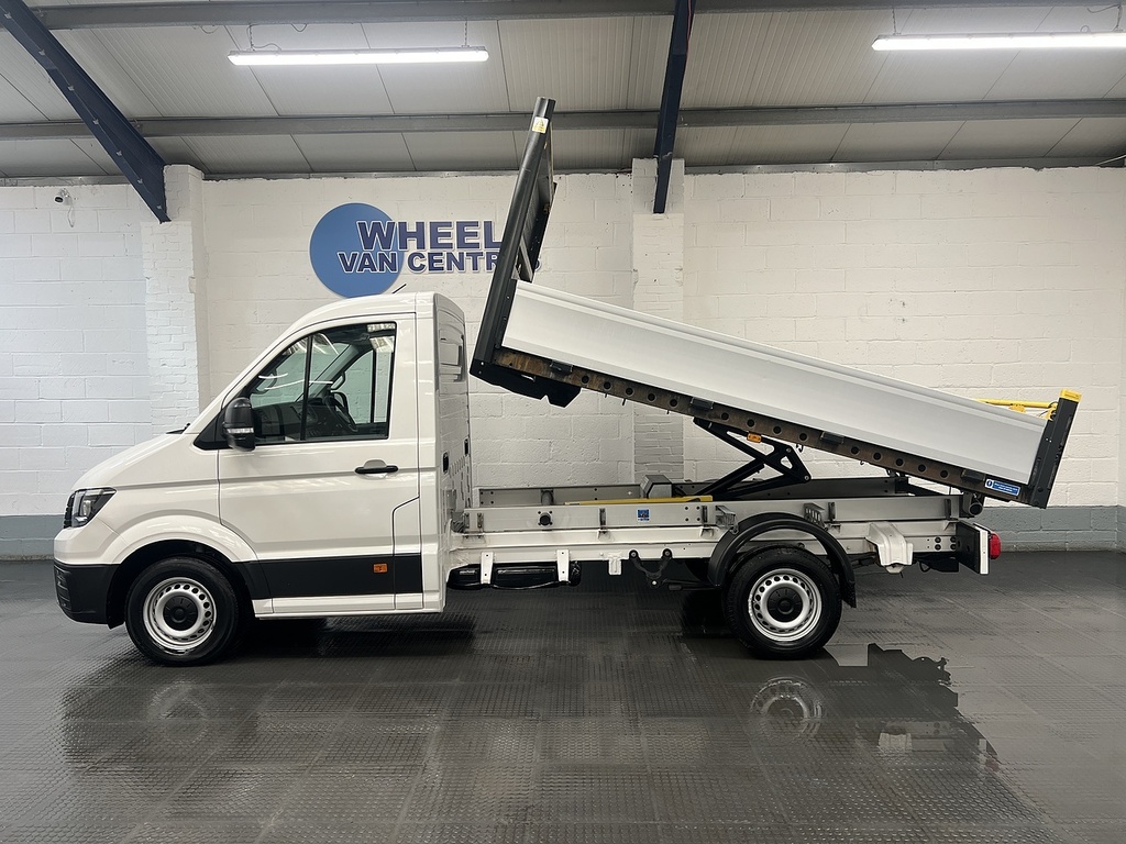 Volkswagen Crafter Crafter Single Cab Euro 6 Tipper 2.0 Tipper Ma White #2