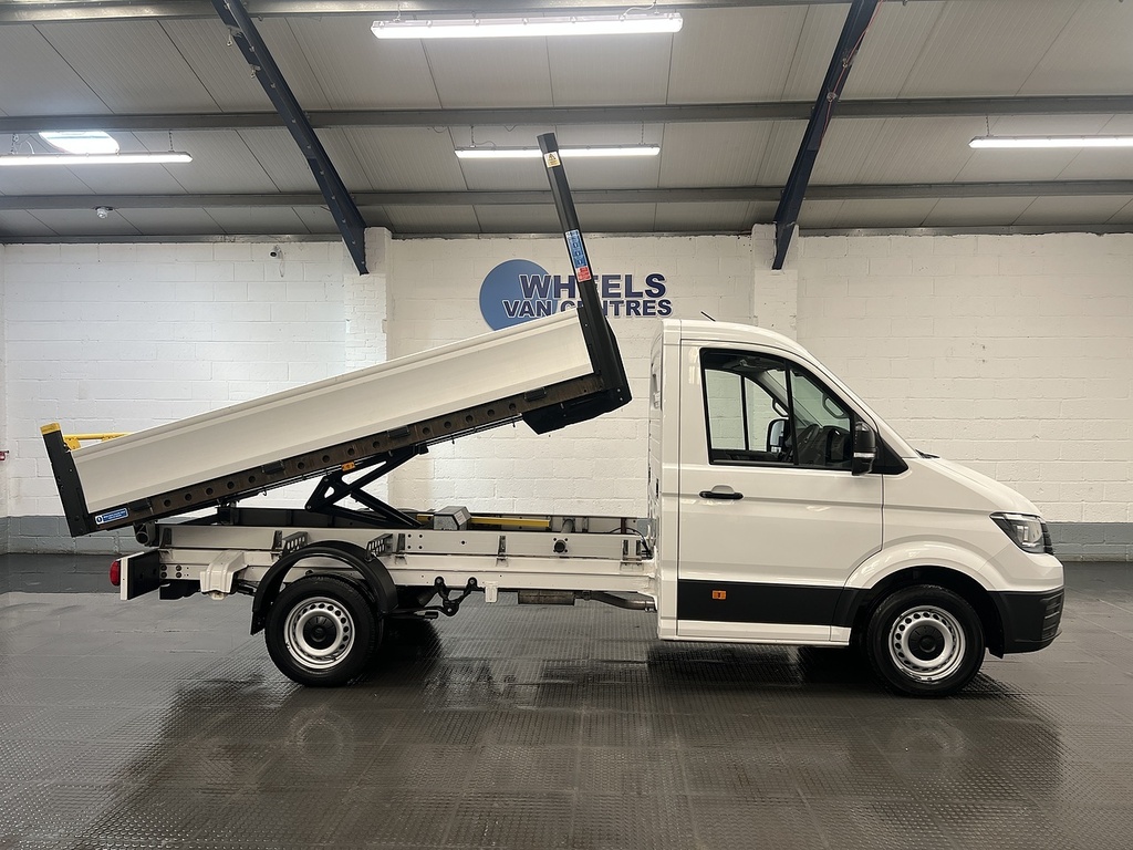 Volkswagen Crafter Crafter Single Cab Euro 6 Tipper 2.0 Tipper Ma White #5