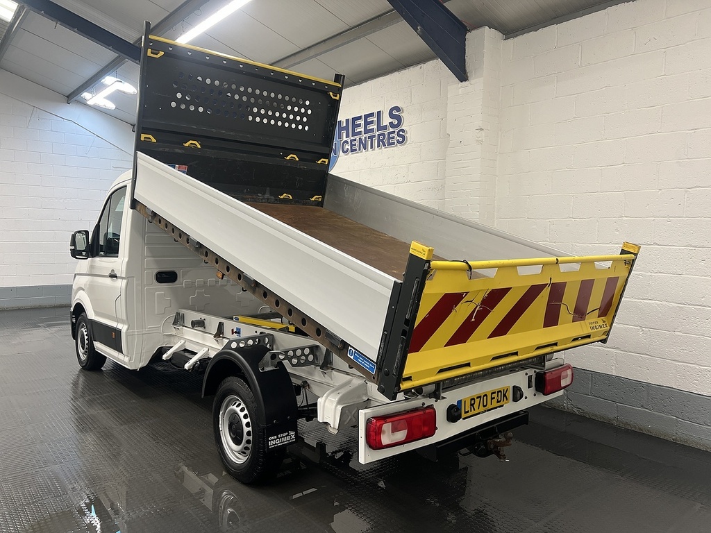 Volkswagen Crafter Crafter Single Cab Euro 6 Tipper 2.0 Tipper Ma White #3