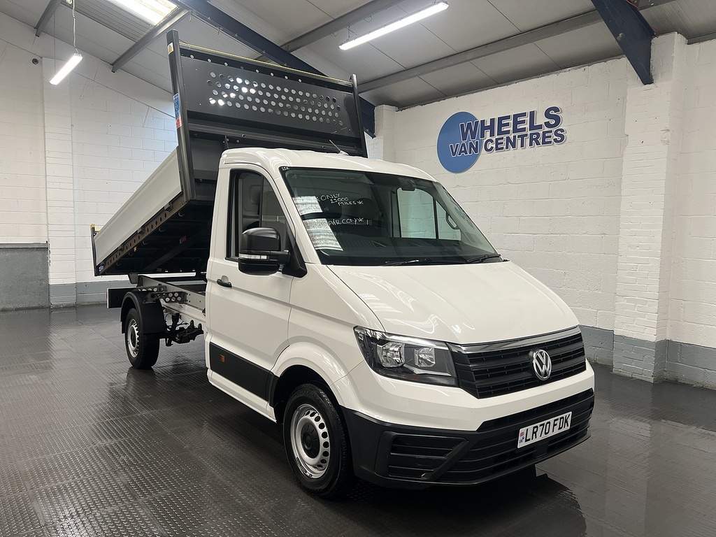 Volkswagen Crafter Crafter Single Cab Euro 6 Tipper 2.0 Tipper Ma White #6