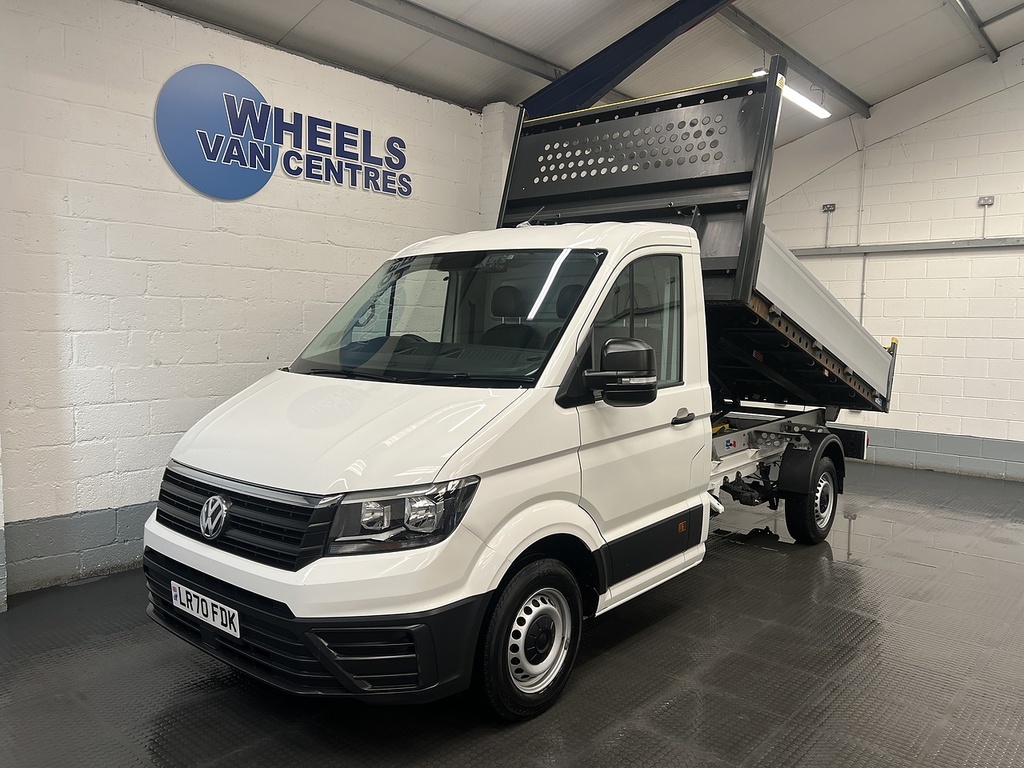 Volkswagen Crafter Crafter Single Cab Euro 6 Tipper 2.0 Tipper Ma White