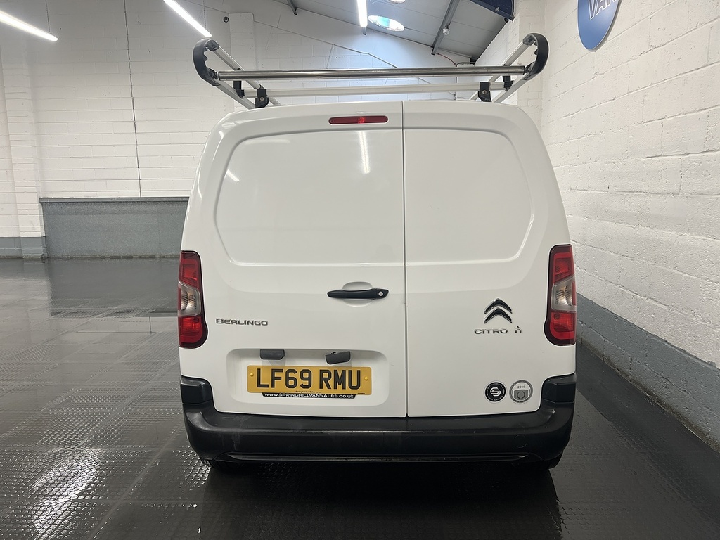 Citroen Berlingo 1.5 Bluehdi 1000 Worker M Panel Van Man White #4