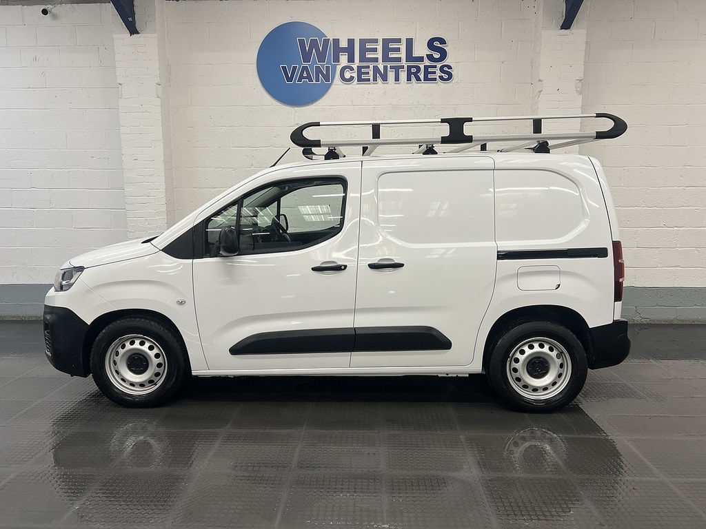 Citroen Berlingo 1.5 Bluehdi 1000 Worker M Panel Van Man White #2