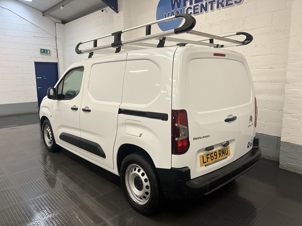 Citroen Berlingo 1.5 Bluehdi 1000 Worker M Panel Van Man White #3