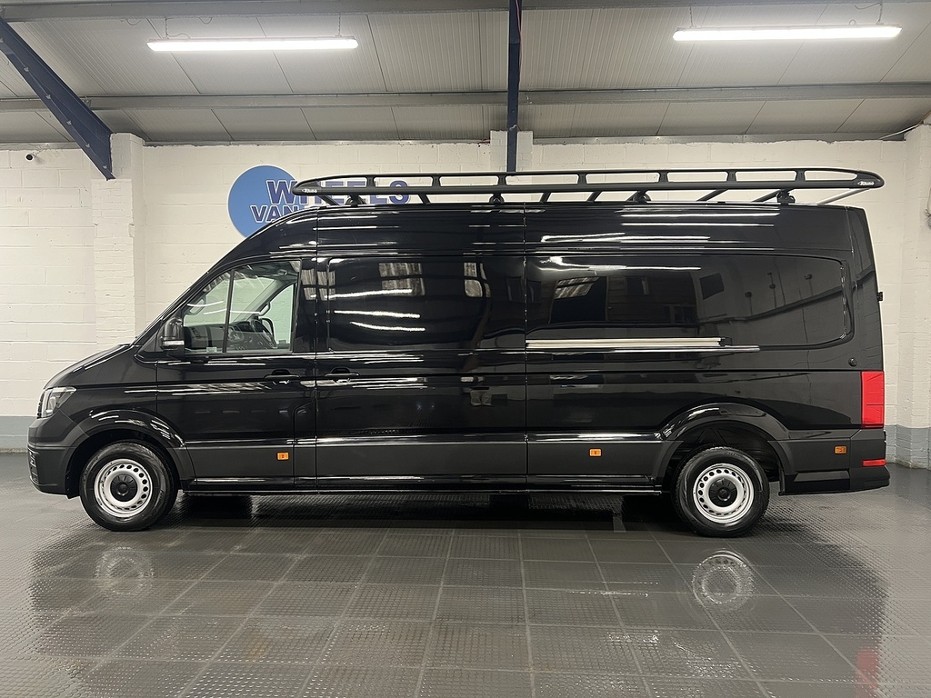 Volkswagen Crafter 2.0 Tdi Cr35 Trendline Panel Van RK72WDY Black #2