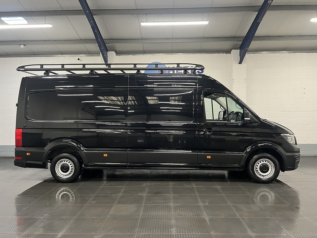 Volkswagen Crafter 2.0 Tdi Cr35 Trendline Panel Van RK72WDY Black #6