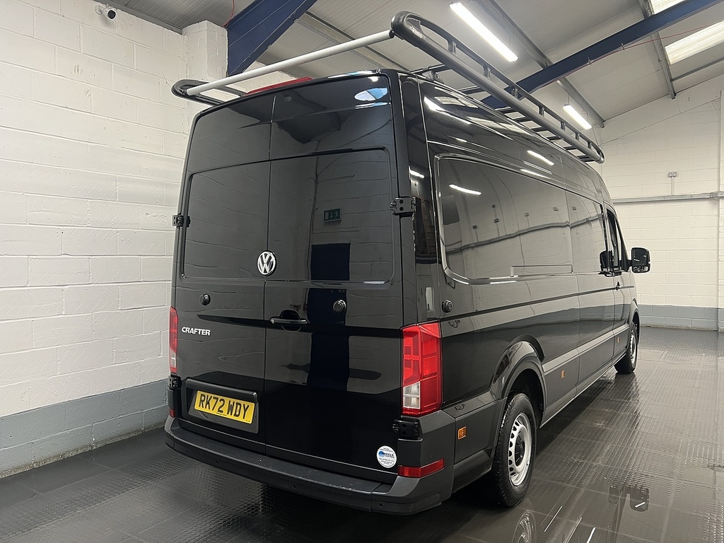 Volkswagen Crafter 2.0 Tdi Cr35 Trendline Panel Van RK72WDY Black #5