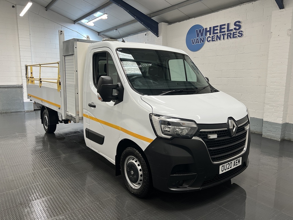 Renault Master Dci 35 Business 2.3 Dropside OU20AEM White #5