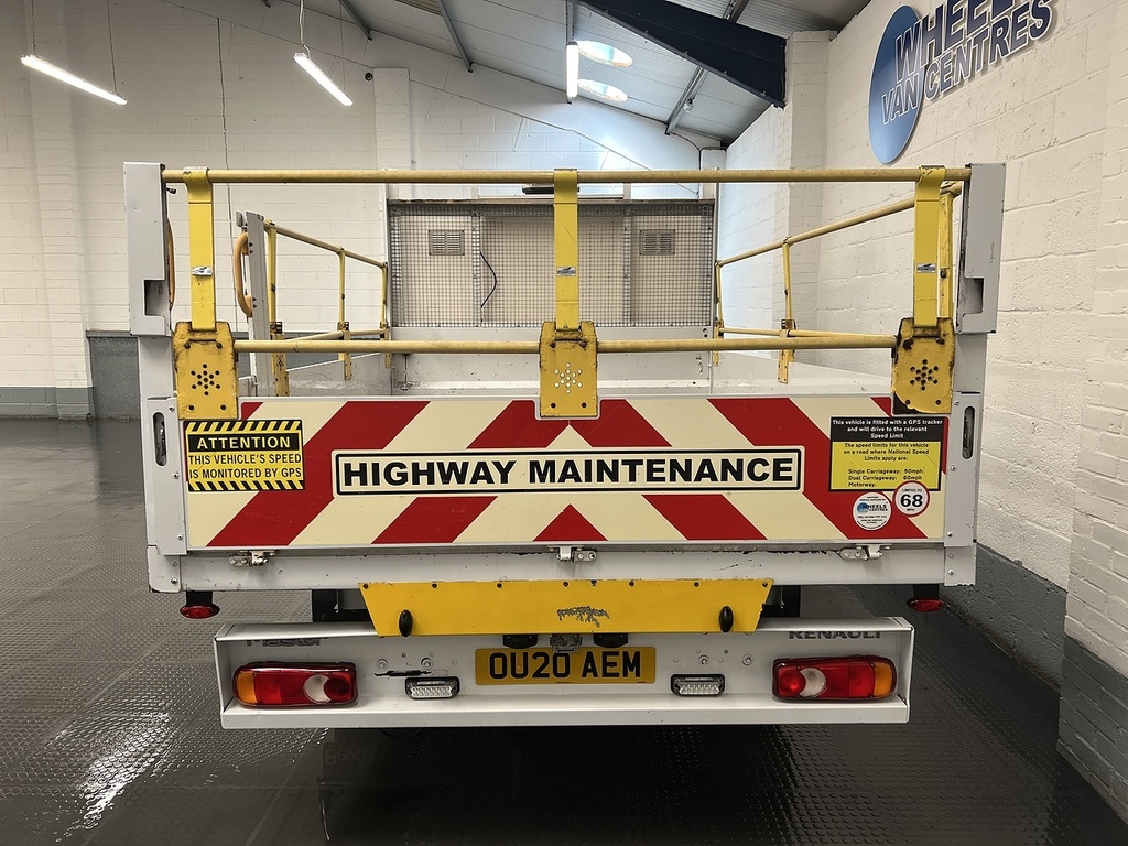 Renault Master Dci 35 Business 2.3 Dropside OU20AEM White #3
