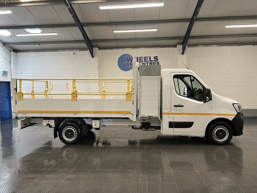 Renault Master Dci 35 Business 2.3 Dropside OU20AEM White #4