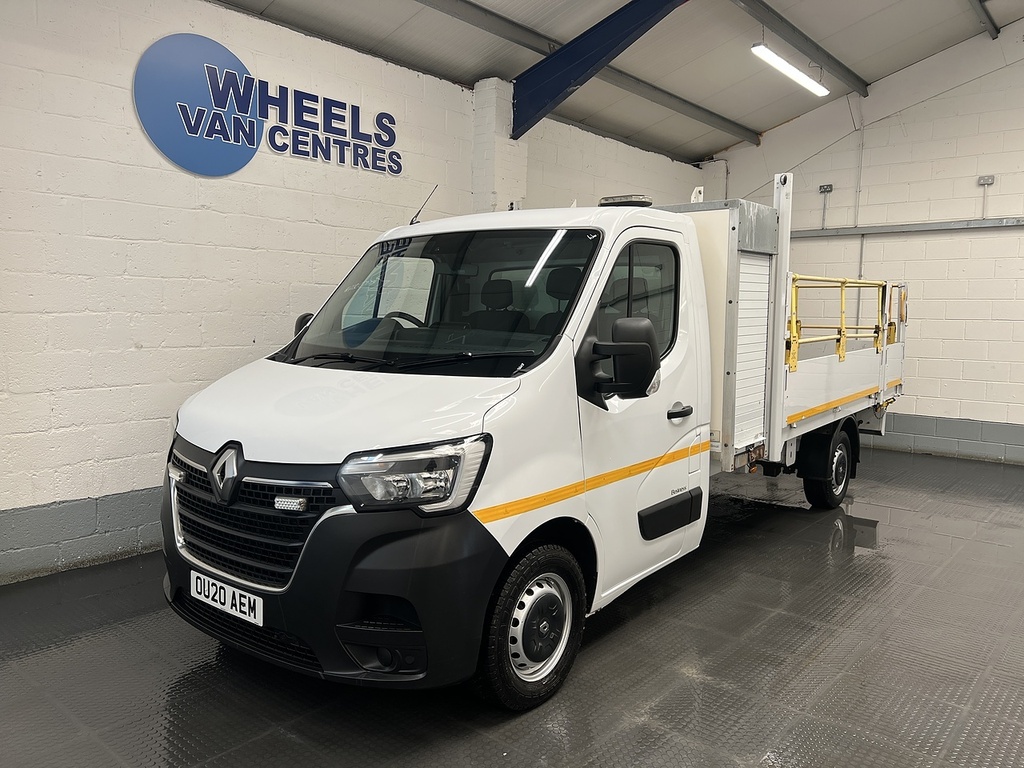 Renault Master Dci 35 Business 2.3 Dropside White