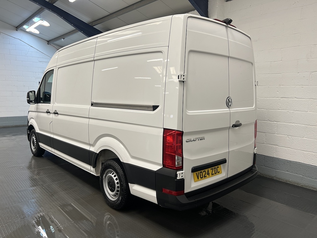 Volkswagen Crafter 2.0 Tdi Cr35 Startline Panel Van VO24ZDC White #3