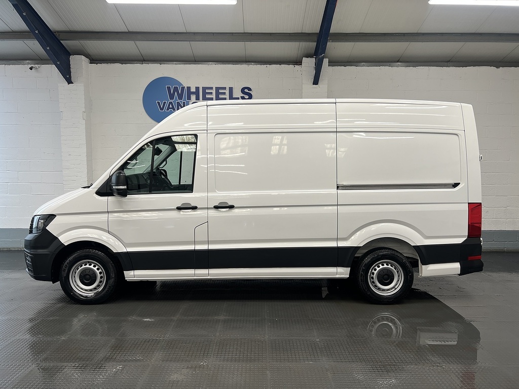 Volkswagen Crafter 2.0 Tdi Cr35 Startline Panel Van VO24ZDC White #2