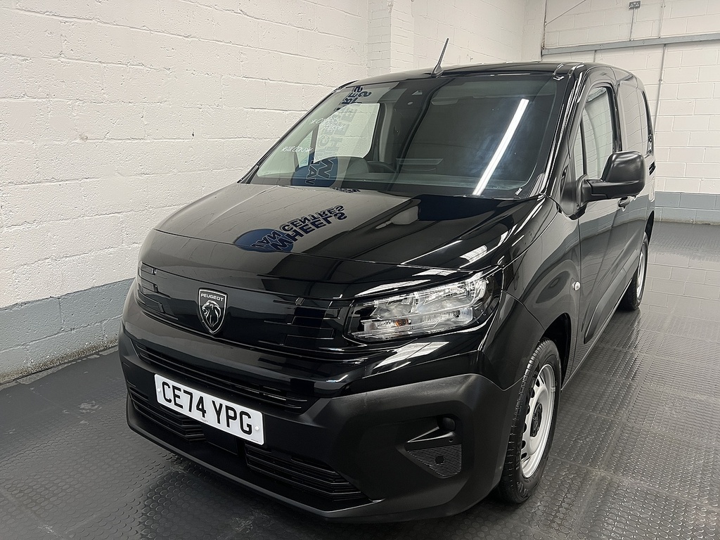 Peugeot Partner 1.5 Bluehdi 1000 Professional Standard Panel Van 5 Black