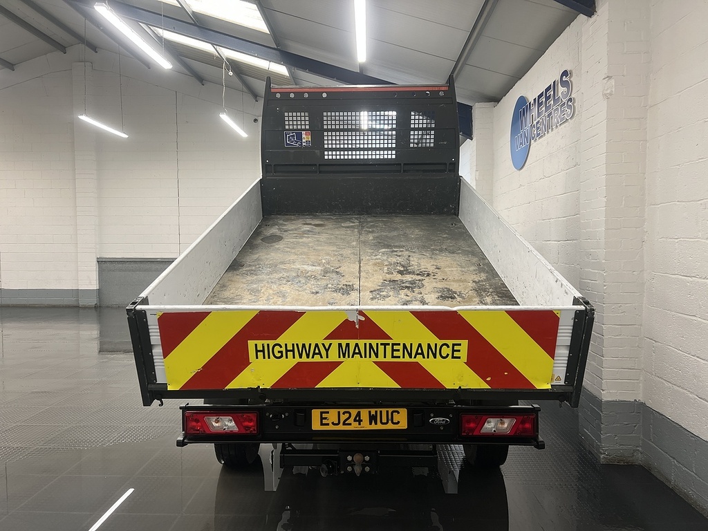 Ford Transit Custom 2.0 350 Ecoblue Leader Tipper Fw EJ24WUC White #4
