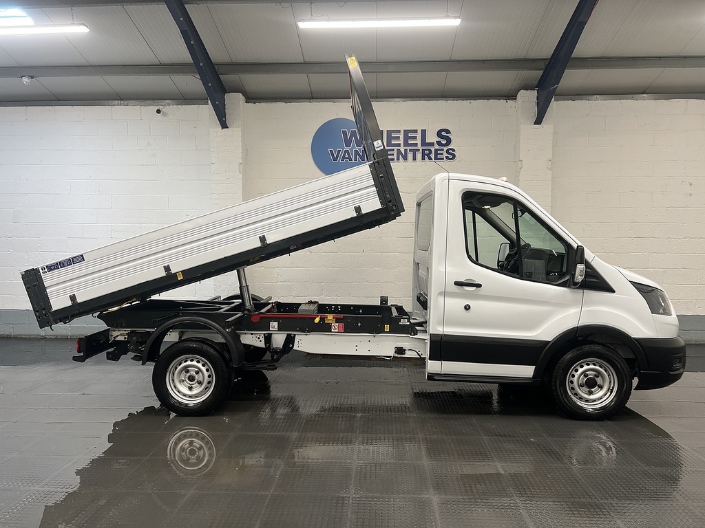 Ford Transit Custom 2.0 350 Ecoblue Leader Tipper Fw EJ24WUC White #6