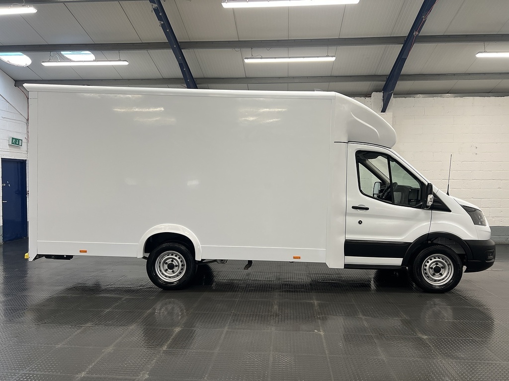 Ford Transit Custom L3 Euro 6 Low Loader 2.0 Luton FG72LUE White #5