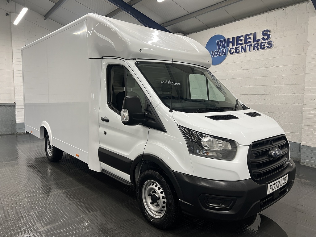 Ford Transit Custom L3 Euro 6 Low Loader 2.0 Luton FG72LUE White #6