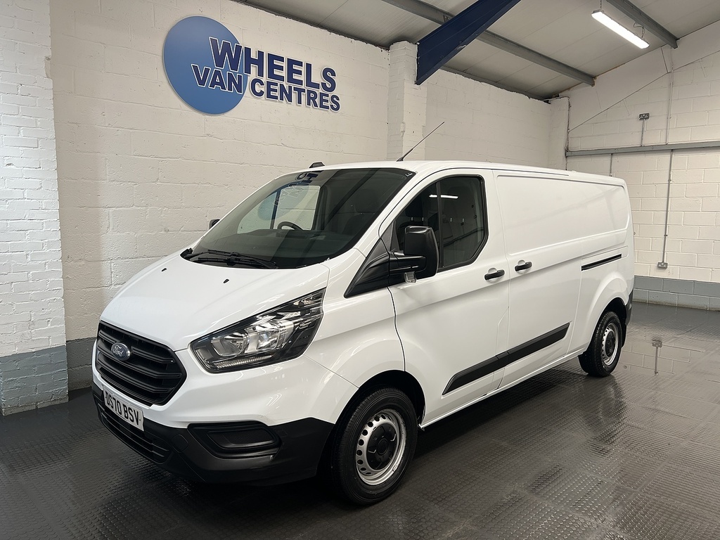 Ford Transit Custom 2.0 300 Ecoblue Leader Panel Van White