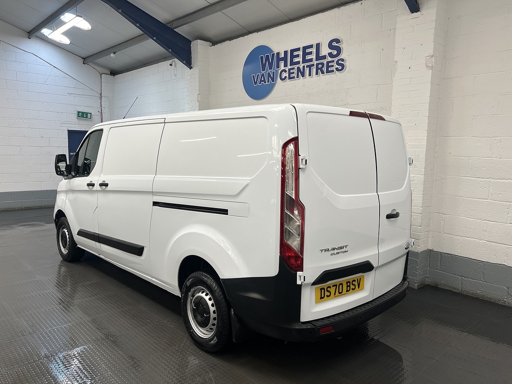 Ford Transit Custom 2.0 300 Ecoblue Leader Panel Van DS70BSV White #3