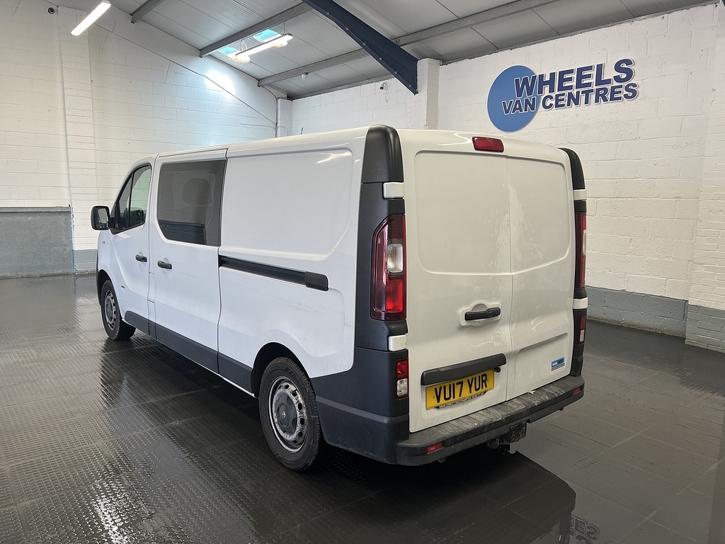 Vauxhall Vivaro 1.6 Cdti 2900 Ecoflex Crew Van Double Cab Dies VU17YUR White #2