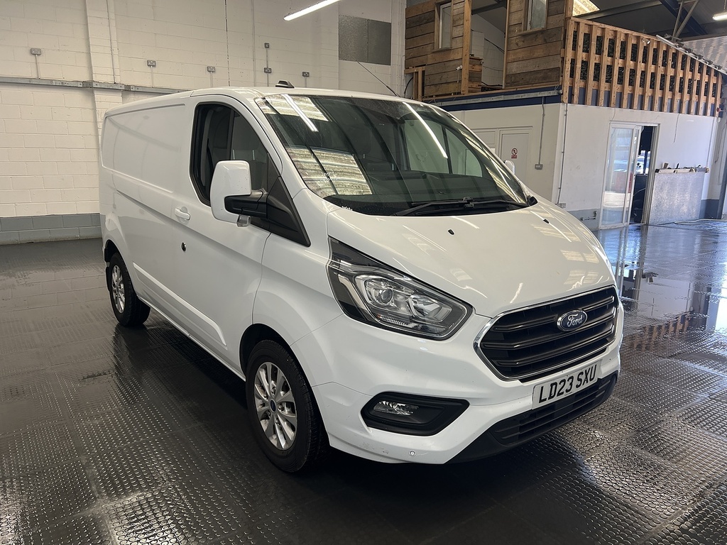 Ford Transit Custom 2.0 300 Ecoblue Limited Panel Van Manua LD23SXU White #4