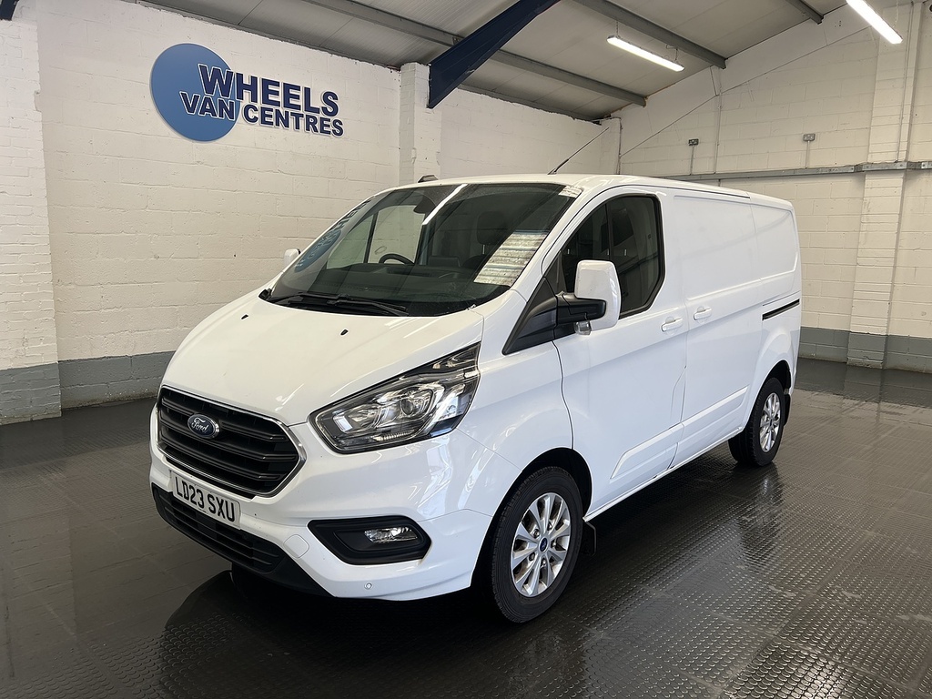 Ford Transit Custom 2.0 300 Ecoblue Limited Panel Van Manua White