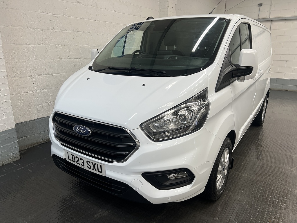 Ford Transit Custom 2.0 300 Ecoblue Limited Panel Van Manua LD23SXU White