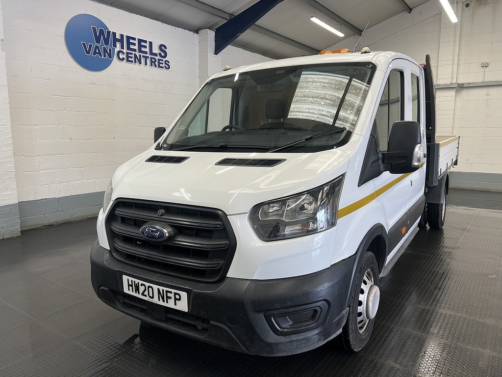 Ford Transit Custom 350 Ecoblue Leader 2.0 Tipper White