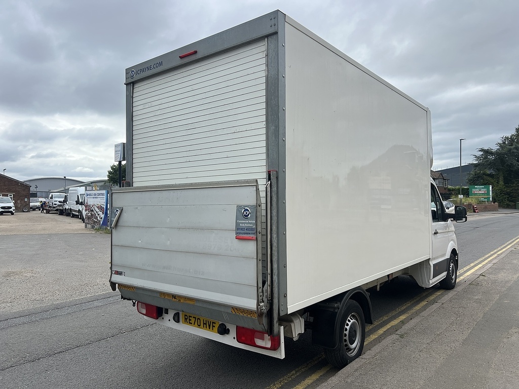 Volkswagen Crafter 2.0 Tdi Cr35 Startline Luton Van RE70HVF White #3