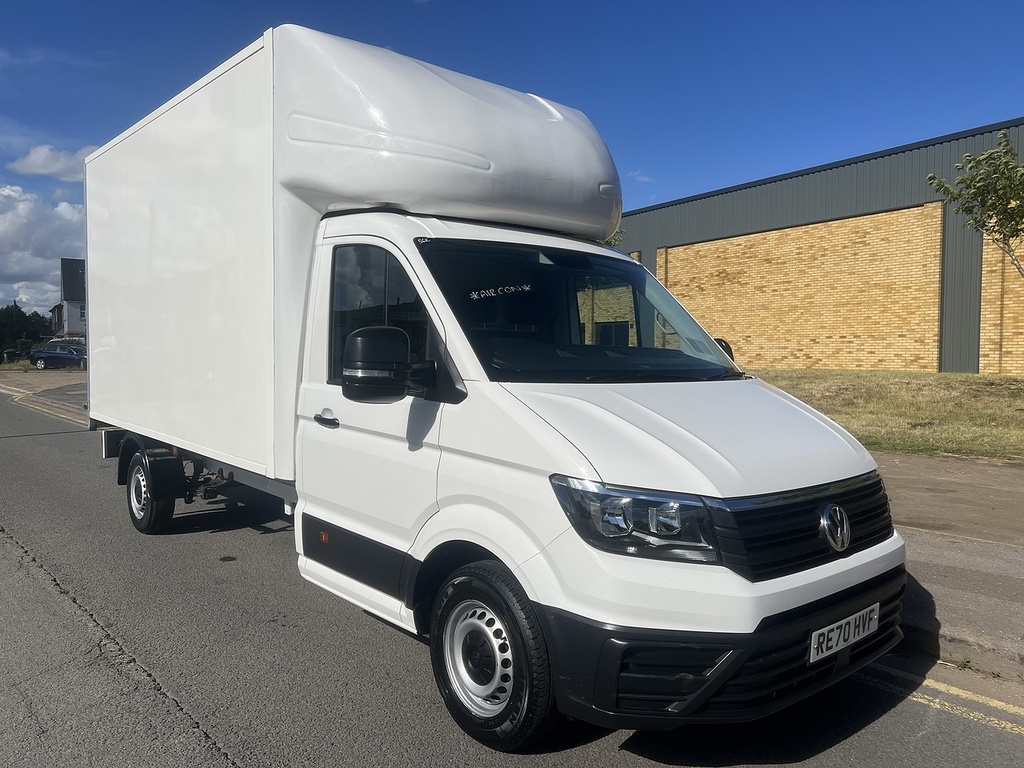 Volkswagen Crafter 2.0 Tdi Cr35 Startline Luton Van White #5