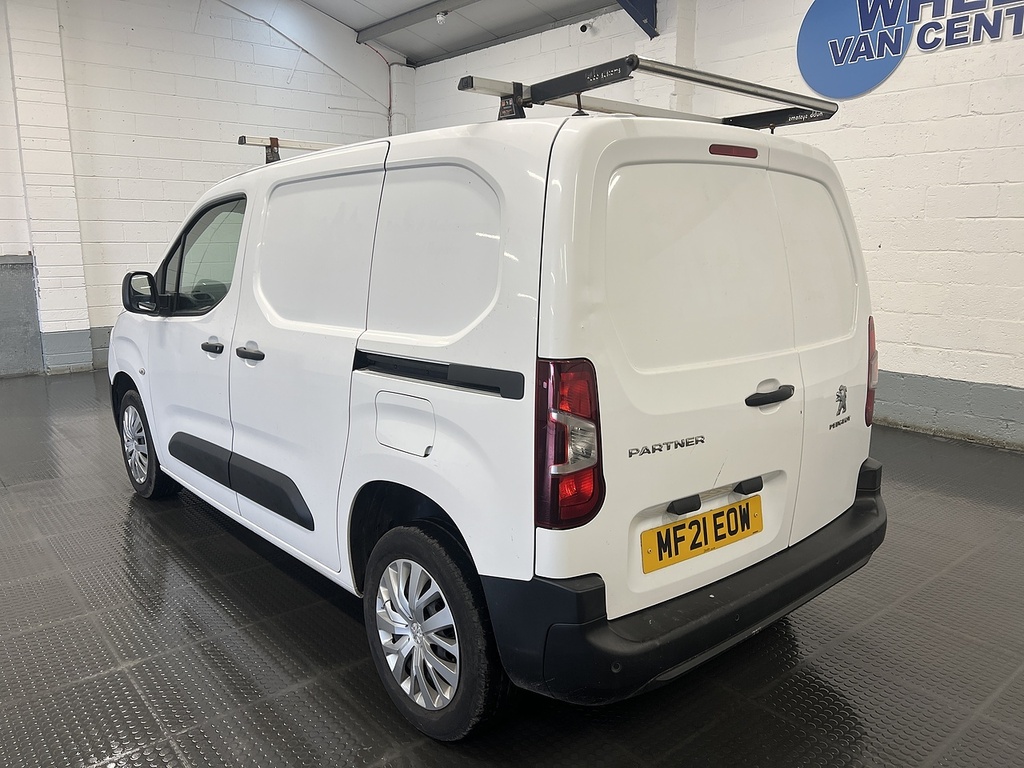 Peugeot Partner 1.5 Bluehdi 1000 Professional Standard Panel Van 5 White #2
