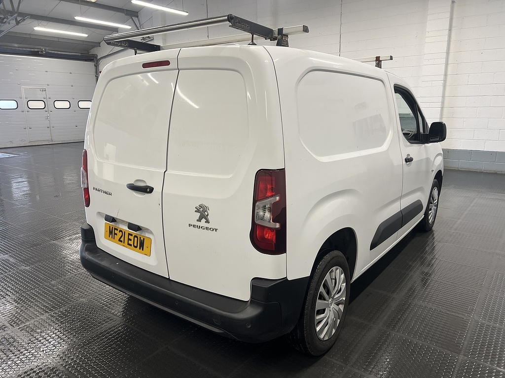 Peugeot Partner 1.5 Bluehdi 1000 Professional Standard Panel Van 5 White #3