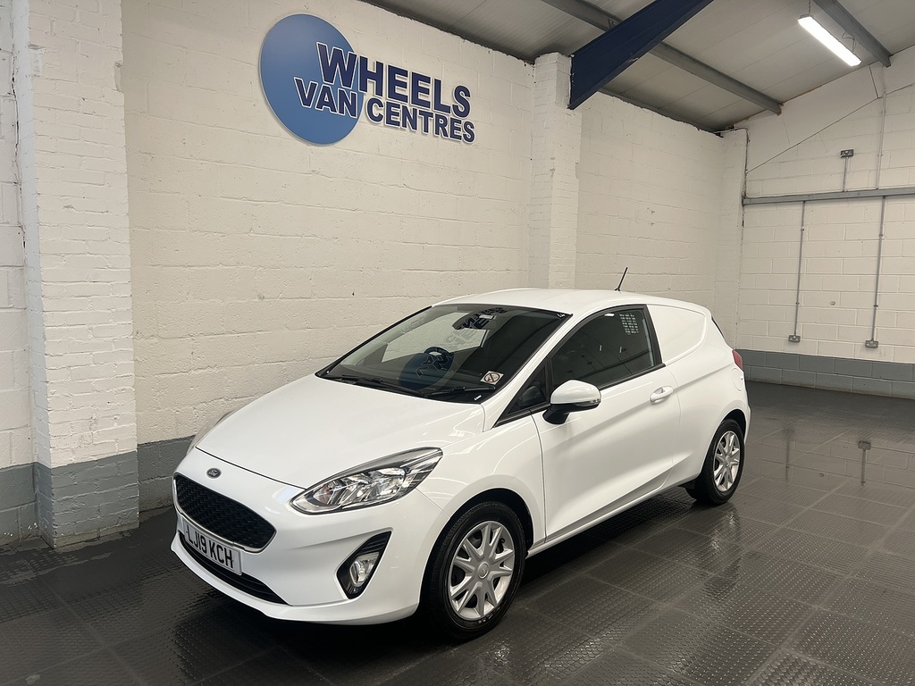 Ford Fiesta 1.5 Tdci Car Derived Van Euro 6 White