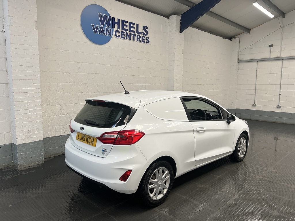 Ford Fiesta 1.5 Tdci Car Derived Van Euro 6 White #5