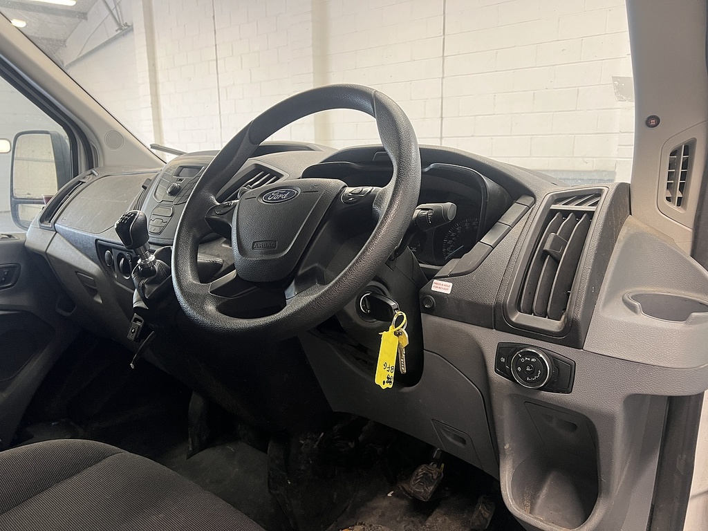 Ford Transit Custom 2.0 350 Ecoblue Panel Van Fwd L2 LA19CDO White #6