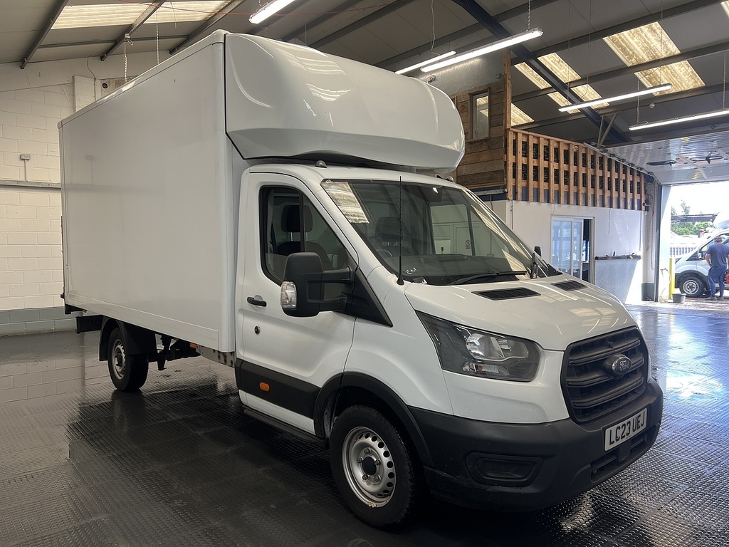 Ford Transit Custom 350 Ecoblue Leader 2.0 Luton LC23UEJ White #3