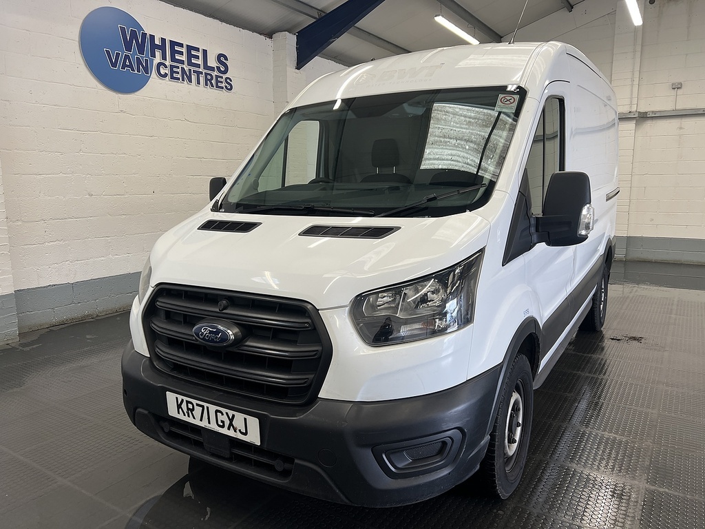Ford Transit Custom 2.0 350 Ecoblue Leader Panel Van KR71GXJ White