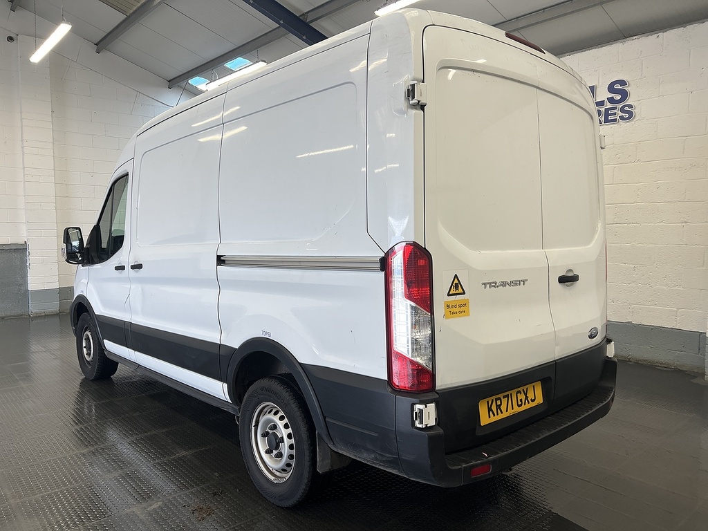 Ford Transit Custom 2.0 350 Ecoblue Leader Panel Van KR71GXJ White #2