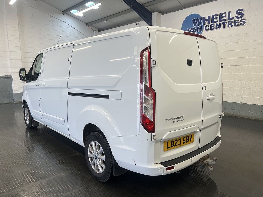 Ford Transit Custom 2.0 300 Ecoblue Limited Panel Van Manua White #2