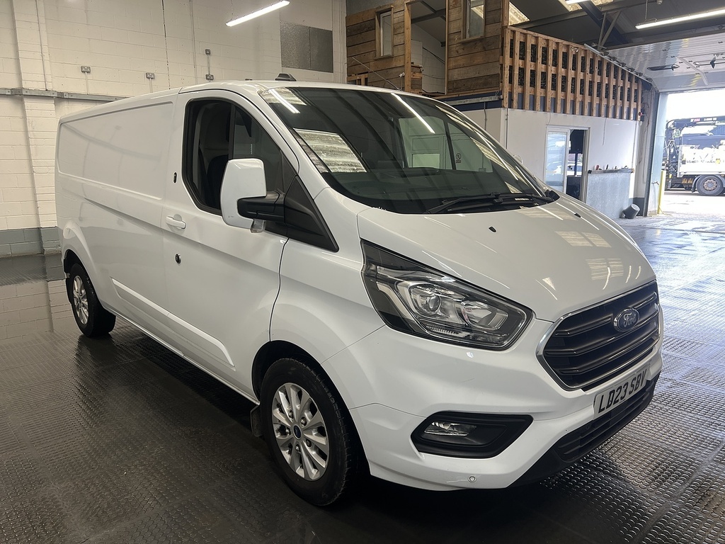 Ford Transit Custom 2.0 300 Ecoblue Limited Panel Van Manua White #4