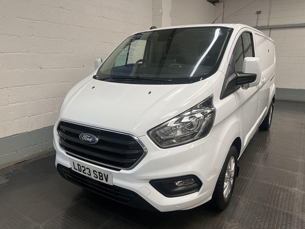 Ford Transit Custom 2.0 300 Ecoblue Limited Panel Van Manua LD23SBV White