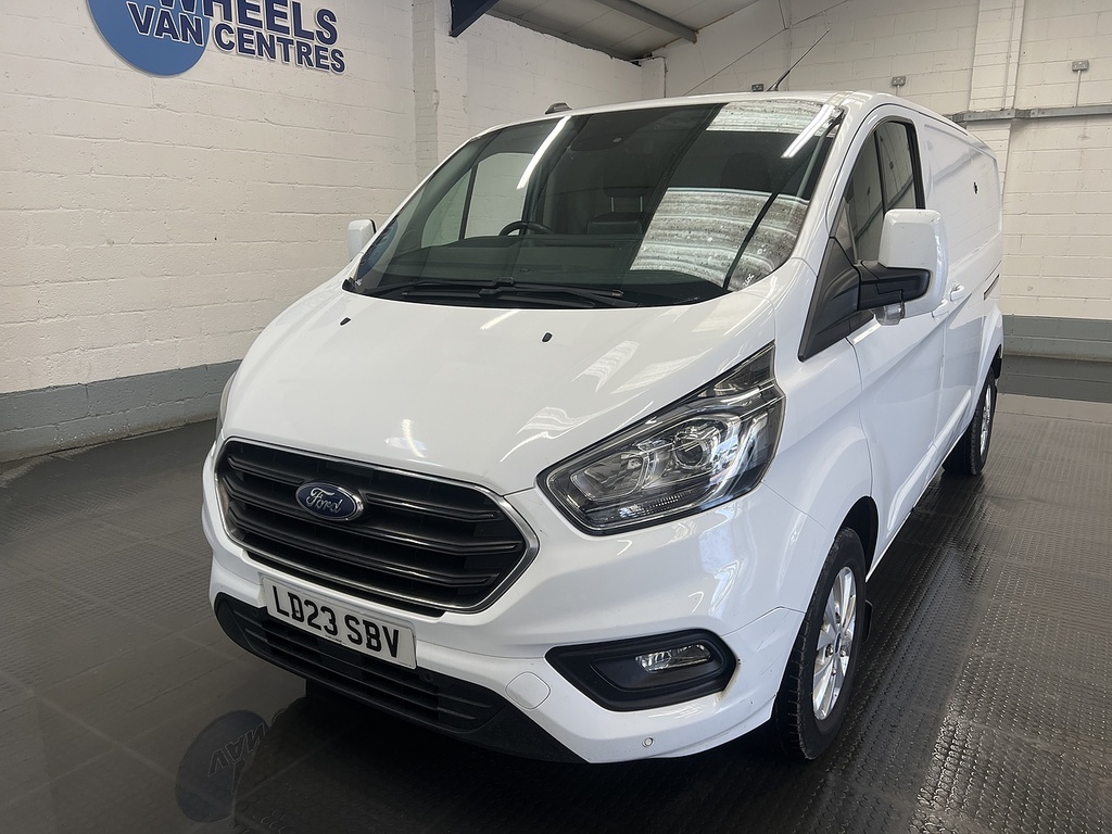 Ford Transit Custom 2.0 300 Ecoblue Limited Panel Van Manua White