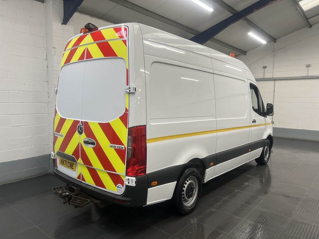 Mercedes-Benz Sprinter 2.0 315 Cdi Progressive Panel Van Manua KN71CNE White #5