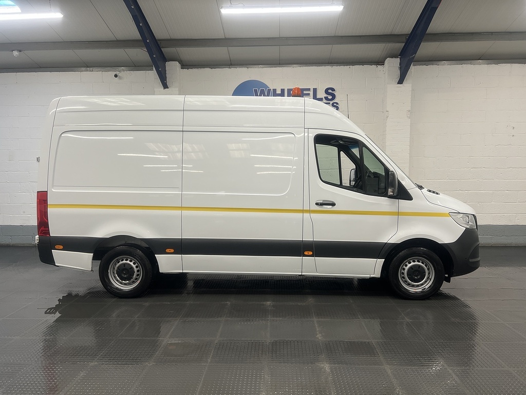 Mercedes-Benz Sprinter 2.0 315 Cdi Progressive Panel Van Manua KN71CNE White #6