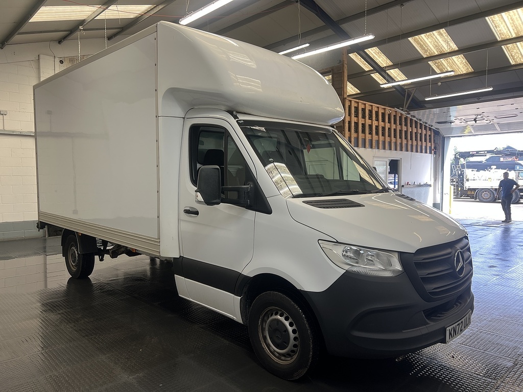 Mercedes-Benz Sprinter 2.0 315 Cdi Progressive Luton Van Manua White #3
