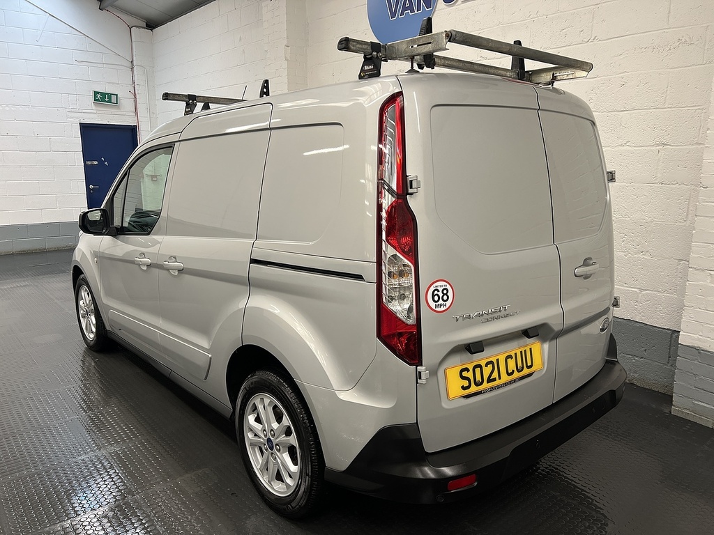 Ford Transit Connect 1.5 200 Ecoblue Limited Panel Van Manua SO21CUU Silver #3