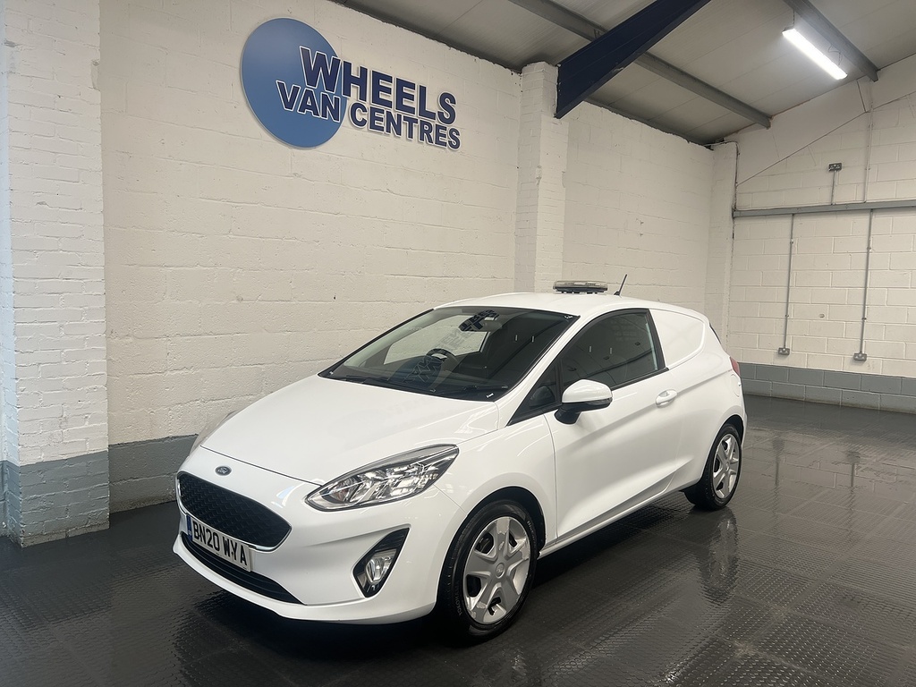 Ford Fiesta 1.5 Tdci Car Derived Van Euro 6 White