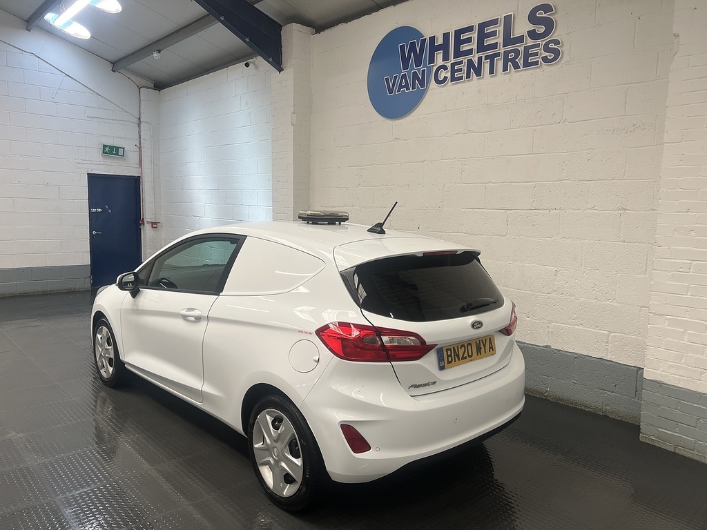 Ford Fiesta 1.5 Tdci Car Derived Van Euro 6 BN20WYA White #3