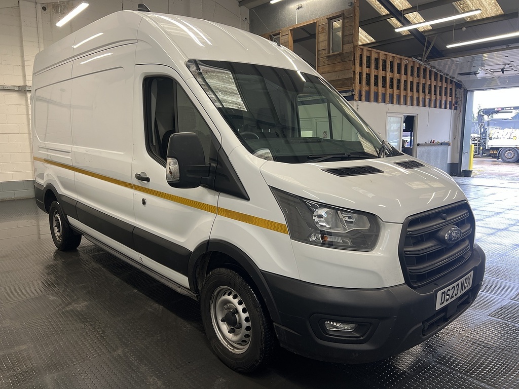 Ford Transit Custom 2.0 350 Ecoblue Leader Panel Van DS23WDX White #4